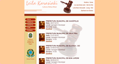 Desktop Screenshot of lkleiloes.com.br