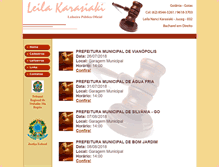 Tablet Screenshot of lkleiloes.com.br